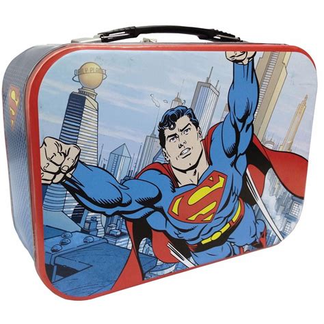 comics metal lunch box|Superman Lunchboxes for sale .